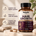 Nutrelia Hair Growth - Crecimiento capilar más fuerte, denso y saludable